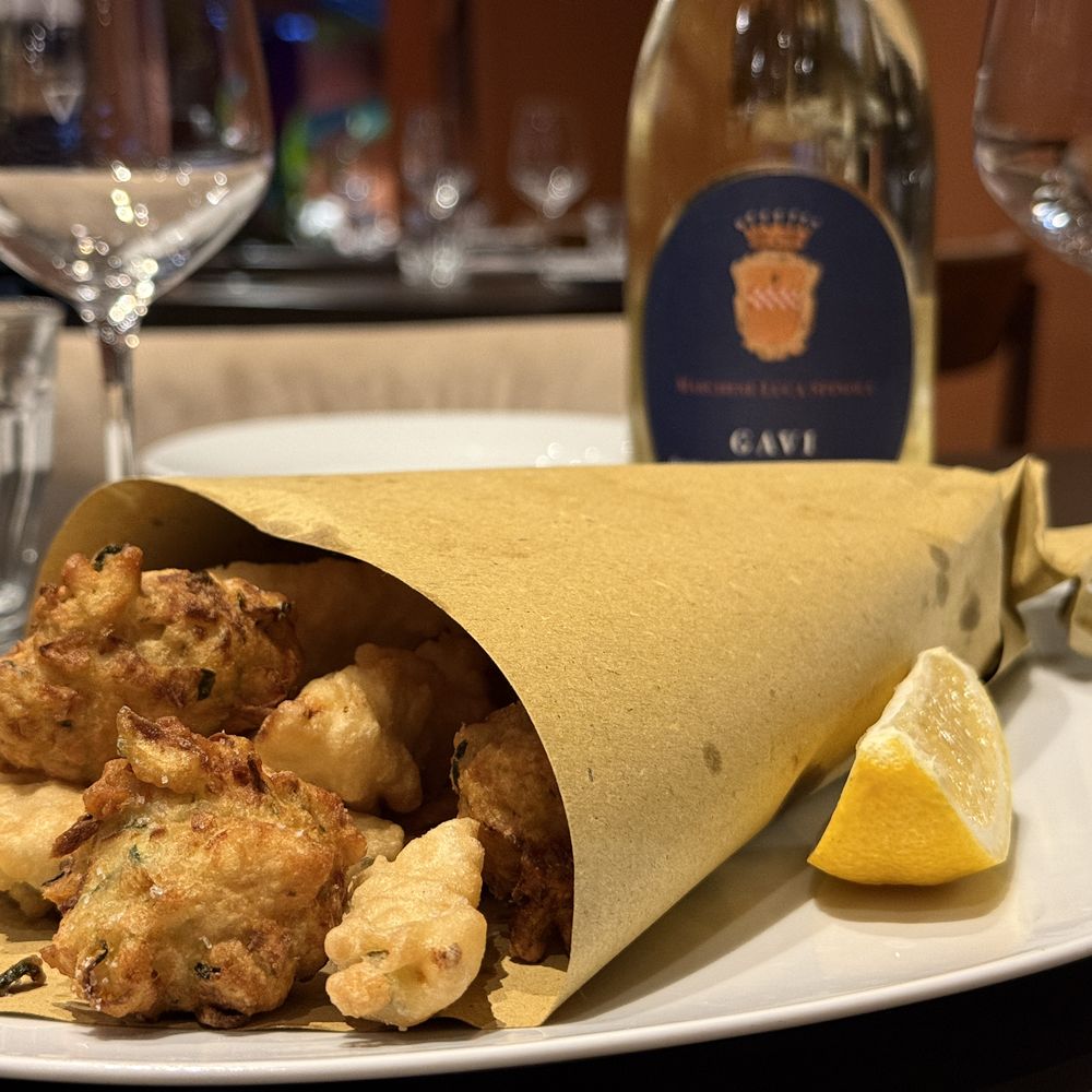 Fritto Misto di Mare at Arianna Trattoria Romana